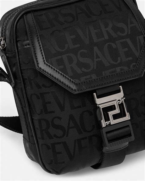 versace pink crossbody|Versace grey label.